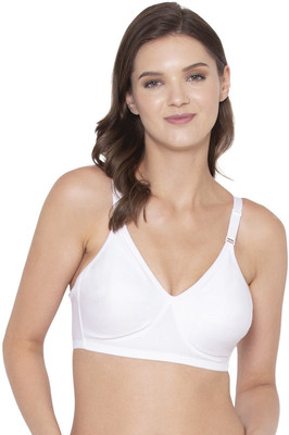 SOUMINIE Women Full Coverage Non Padded Bra(White)