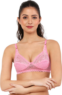 F2s Women Everyday Non Padded Bra(Pink)