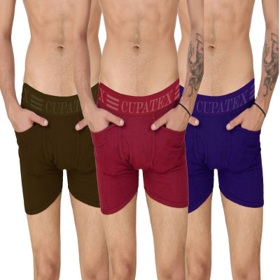 CUPATEX Brief For Boys(Multicolor Pack of 3)