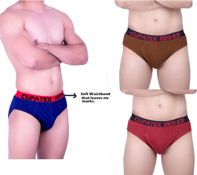CUPATEX Brief For Boys(Multicolor Pack of 3)
