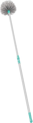 KBE KE Jala Brush Comes with a 4.5 ft Long Rod and an extendable Handle. Polypropylene Dry Brush(Blue)