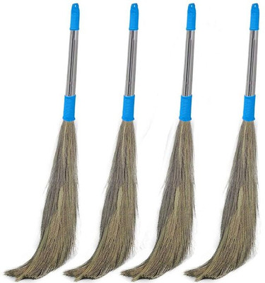 rehbar Soft Grass Broom Stick Phool Jhadu, jadu |Cleans All Type of ...