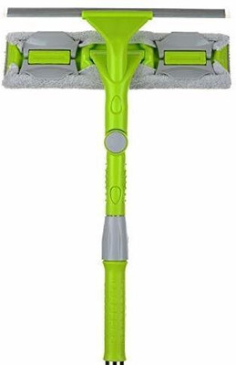 MANIBAM IMPEX Window Glass Cleaner for Solar Panel Window Cleaner Cleaning Brush(Multicolor) Sponge Wet and Dry Broom(Multicolor)