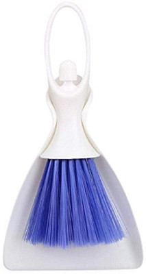 DRIJA Dustpan and Brush set Plastic Dustpan(White)