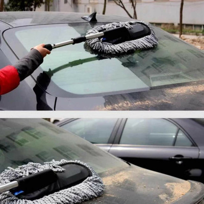 DN BROTHERS Car Cleaning Brush Mop Adjustable Car Duster wet/dry duster DN282 Wet and Dry Duster Set