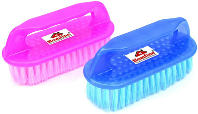 kksmart Plastic Wet and Dry Brush(Multicolor, 2 Units)