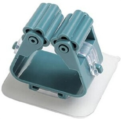 FIVANIO Multicolor Plastic Broom Holder(3 Holders)