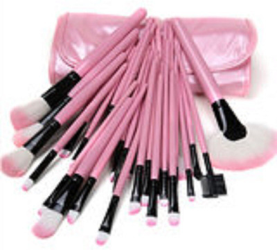 upgrave 24pcs Makeup Brush Set 1 x PU Storage Bag 1 x(Pack of 24)