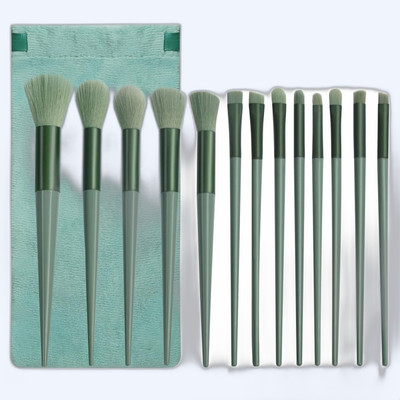 Sarbeau 13-Piece Professional Makeup Brush Set – Soft Synthetic for Foundation_C_048(Pack of 13)