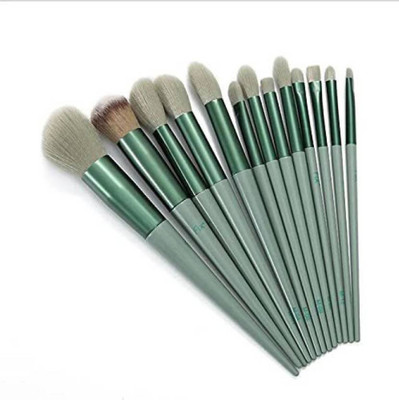 LARA KOSSLER 13pc Celebrity Makeup Brush Set with soft fluffy pouch(Pack of 13)