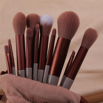 LARA KOSSLER Beauty Premium Quality Soft Fibre Makeup Brushes Set(Pack of 13)