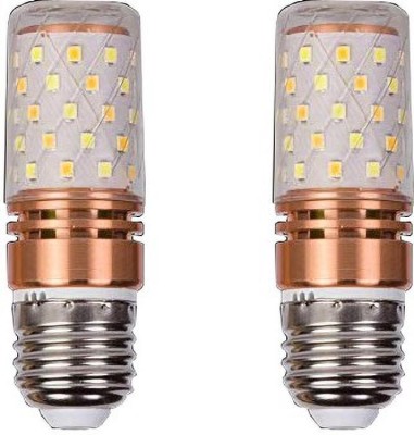 Hiru 12 W Standard E27 Basic LED Bulb(Multicolor, Pack of 2)