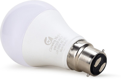 Glowing Night 10 W Basic Round B22 LED Bulb(White)