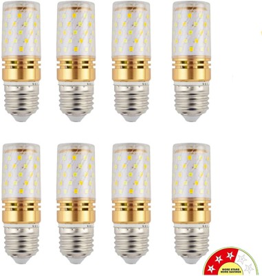 Eve Hanger 12 W Multi Watt Standard E27 LED Bulb(Yellow, White, Multicolor, Pack of 8)