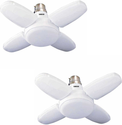 CIRAMA 28 W Basic Decorative B22 LED Bulb(White, Pack of 2)