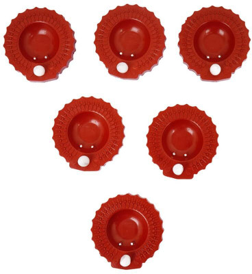 C J CHILDREN Water Sensor Diya Set Water Sensor LED Diyas Decorative E-Diya Battery Operated Plastic (Pack of 6) Table Diya Set(Height: 2.5 inch)