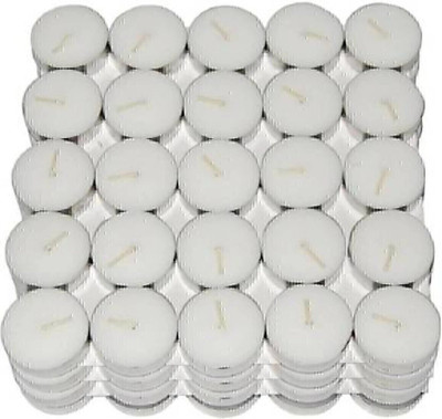 Verasis Diwali candles wHITE Candle(Multicolor, Pack of 50)