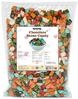 APLENTY Stone Chocolate Candy (Real Chocolate) | Rock Shape Milk Choco Pebbles Chocolate Candy(900 g)