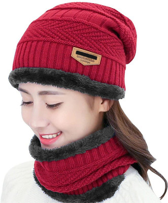 Niavaa Solid Beanie Cap