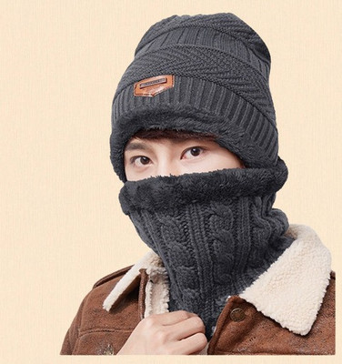 GORIYA Self Design Skull Cap Cap