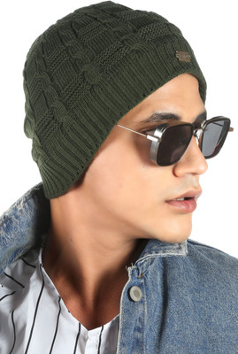 Stavya Designer Solid Beanie Cap