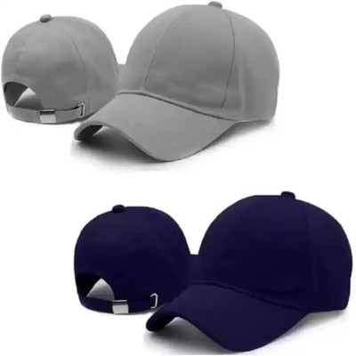 RSM Self Design Sports/Regular Cap Cap(Pack of 2)