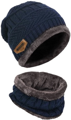 KANDID Woven Skull Cap Cap(Pack of 2)