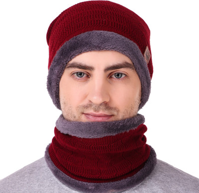 ARRONE Woven Beanie Cap(Pack of 2)