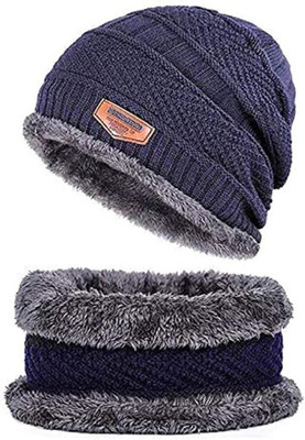 JusAwesm Beanie Cap(Pack of 2)