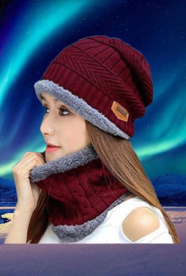 KG FASHION Solid Beanie Cap