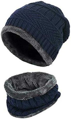 Relicomfort Woven Beanie Cap(Pack of 2)