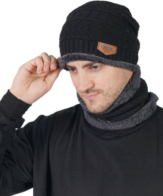 Winntressy Solid Beanie Cap
