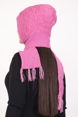 trendbite Self Design Beanie Cap