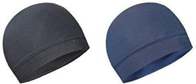 Alipzone Solid Skull Cap Cap(Pack of 2)