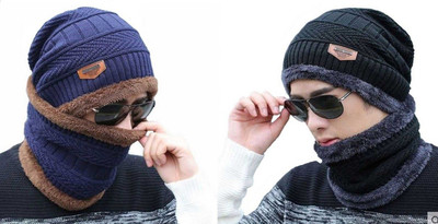 DesoRia Woven Beanie Cap(Pack of 2)