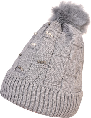SFAB Embellished, Self Design Beanie Cap