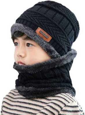 jim-Dandy Solid Beanie Cap(Pack of 2)