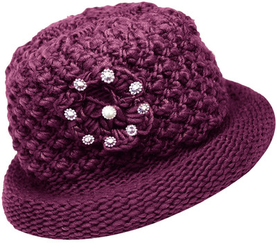 TRUE INDIAN Self Design Skull Cap Cap
