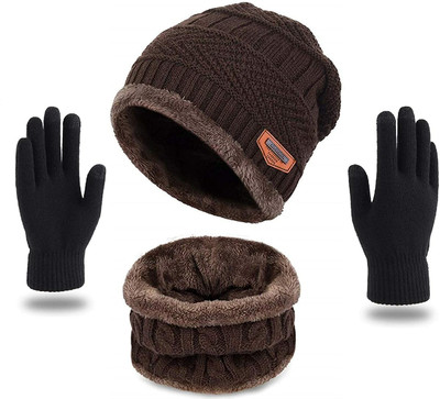 KRAZO FASHION Beanie Cap(Pack of 3)
