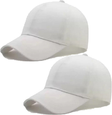 Amience Self Design Sports/Regular Cap Cap(Pack of 2)