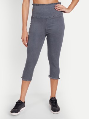 AngelFab AngelFab Capri Women Denim Capri