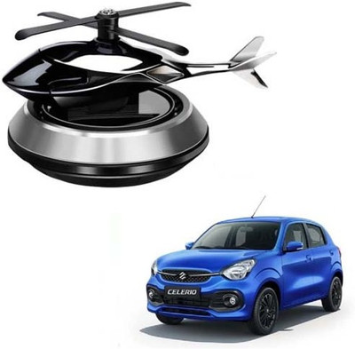 CCE Aroma Diffuser New Helicopter Alloy Solar Car Air Freshener-78(100 ml)