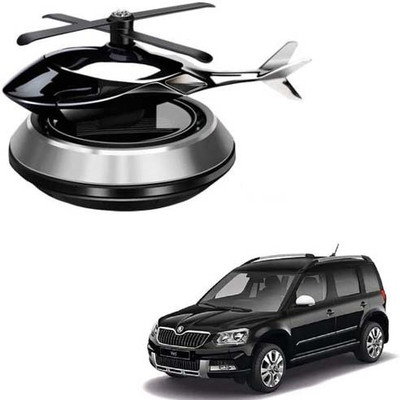 CCE Aroma Diffuser New Helicopter Alloy Solar Car Air Freshener-111(100 ml)