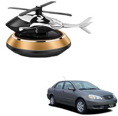 CCE Aroma Diffuser New Helicopter Alloy Solar Car Air Freshener-175(100 ml)