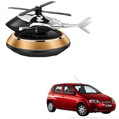 CCE Aroma Diffuser New Helicopter Alloy Solar Car Air Freshener-124(100 ml)