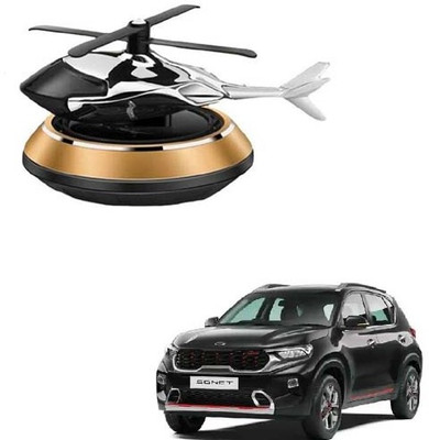 CCE Aroma Diffuser New Helicopter Alloy Solar Car Air Freshener-131(100 ml)