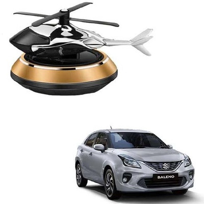 CCE Aroma Diffuser New Helicopter Alloy Solar Car Air Freshener-148(100 ml)