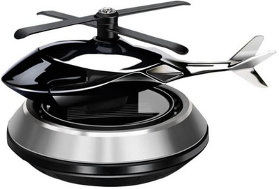 HALLOWS Multicolor Car Aroma Air Freshener Perfume Solar Power Helicopter Perfume Air Purifier(Pack of 1)