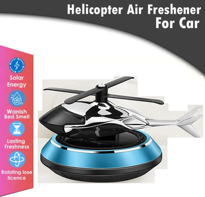 AIRSKY Car Air Freshener Perfume Solar Power Car Dashboard Helicopter With Perfume Car Freshener Diffuser helicopter solar freshener(50 ml)