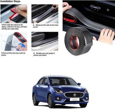 PRTEK Door Sill Protector Edge Guard 5cm Car Beading Roll_G39 Door Sill Plate